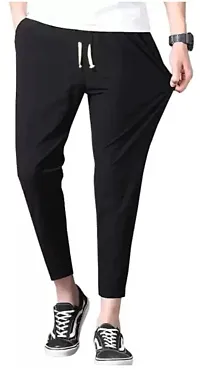Multicoloured Cotton Blend Mid Rise Casual Trousers Combo of 3-thumb1