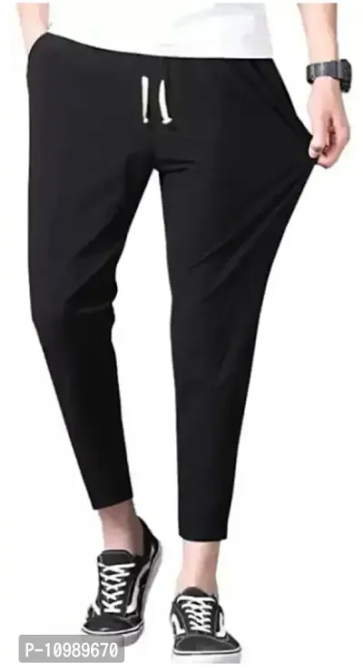 Multicoloured Cotton Blend Mid Rise Casual Trousers Combo of 3-thumb2