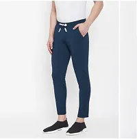 Multicoloured Cotton Blend Mid Rise Casual Trousers  Combo of 3-thumb1