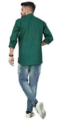 Stylish Men Cotton Blend Short Kurta-thumb2