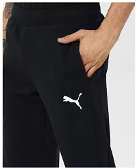 Branded Black Trackpant for Men-thumb2