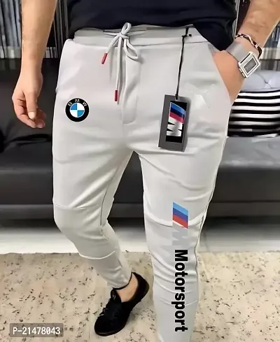 Gray BMW  trackpant for men-thumb2