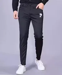 Stylish Men Lycra Casual Trouser Pack of 2-thumb2