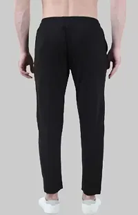 Elegant Polycotton Solid Regular Track Pants For Men-Pack Of 2-thumb1