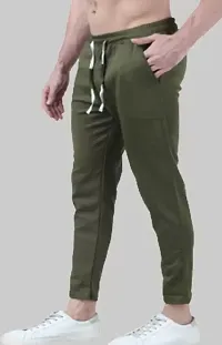 Elegant Polycotton Solid Regular Track Pants For Men-Pack Of 3-thumb1