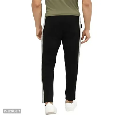 Multicoloured Cotton Regular Track Pants For Men Pack of 2-thumb3