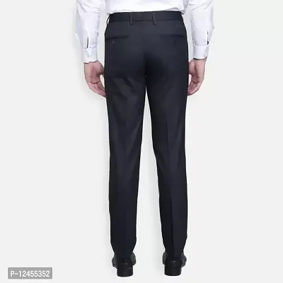 Stylish Fancy Polyester Slim Fit Formal Trouser Combo For Men Pack Of 2-thumb2