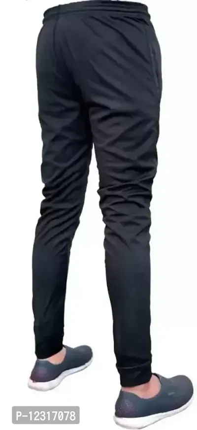 DISSMI? Men's Lightweight Gym Jogger Pants,Men's Workout Sweatpants with 2 Zip Pocket (XXL) Black-thumb3