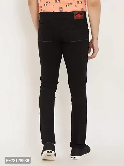 Trendy Cotton Blend Jeans For Men-thumb3