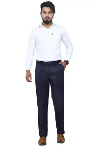 Cotton Casual Trousers For Men Pack of 2-thumb1