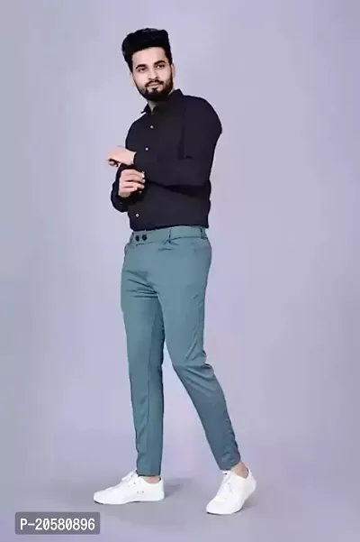Stylish Men Modal Casual Trouser Pack of 2-thumb3
