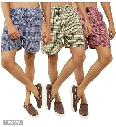 Classy Graceful Men Shorts Pack of 3-thumb3