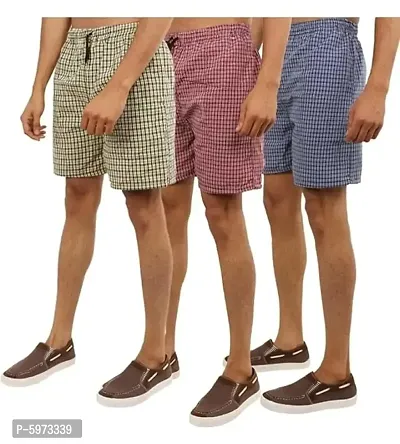 Classy Sensational Men Shorts Pack of 3-thumb2