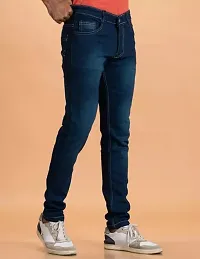 Stylish Multicoloured Denim Mid-Rise Jeans Combo For Men Pack of 2-thumb2