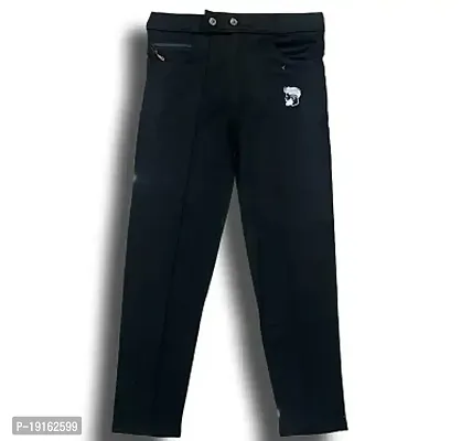 Mens  regular fit track pants pack of 2 ( green+black)-thumb2