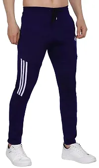 Classic Polyester Solid Track Pants for Men, Pack of 2-thumb2