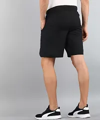 black polyesterr 4 way  shorts for men-thumb2