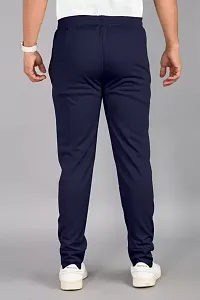 solid men black and blue color combo track pants for men | track pants for men | track pants-thumb2