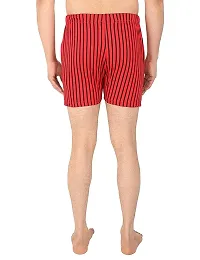 Men's Super Combed Cotton Rich Regular Fit Solid Shorts with Side Pockets-thumb2