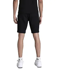 Classic Polyester Solid Shorts for Men-thumb1