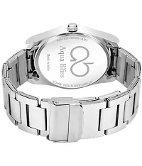 Stylish Silver Stainless Steel Analog Men Watch-thumb1