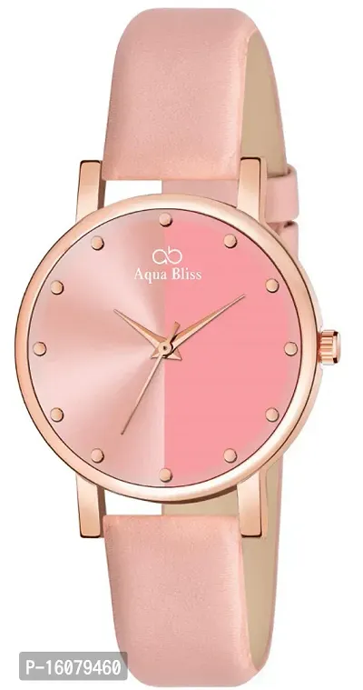 AQUA BLISS -52 Leather Analog Womens Watch