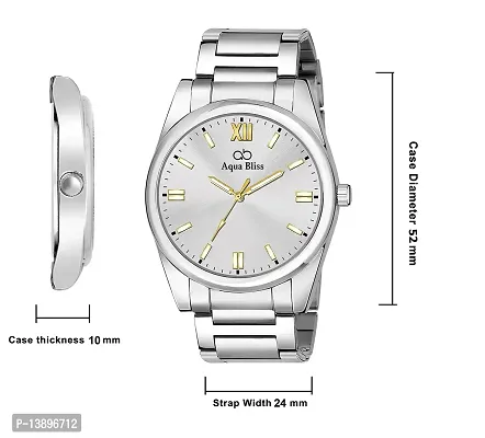 Stylish Silver Stainless Steel Analog Men Watch-thumb4
