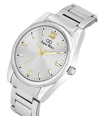 Stylish Silver Stainless Steel Analog Men Watch-thumb4