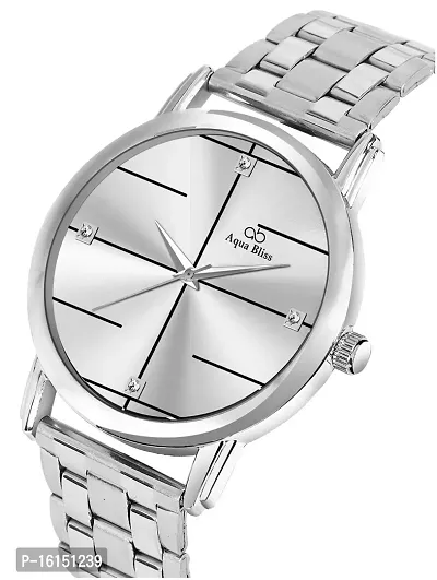 AQUA BLISS - 102 Silver Stainless Steel Analog Mens Watch-thumb3
