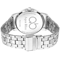 AQUA BLISS - 102 Silver Stainless Steel Analog Mens Watch-thumb4