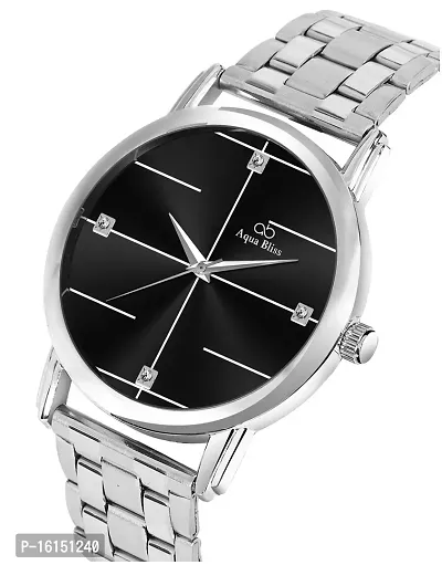AQUA BLISS - 102 Silver Stainless Steel Analog Mens Watch-thumb3