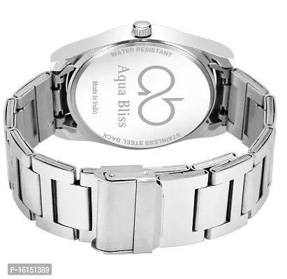 AQUA BLISS - 103 Silver Stainless Steel Analog Mens Watch-thumb3