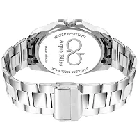 AQUA BLISS-205 Silver Stainless Steel Day  Date Display Analog Mens Watch-thumb3