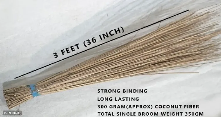 Medium Size coconut broom Pack of 2-thumb0