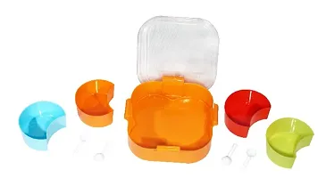 Pumpkin Spice Tray | Masala Storage Box with small spo-thumb1