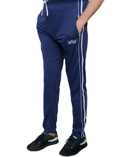 Stylish Men's Track Pants with 2 Zipper Pockets