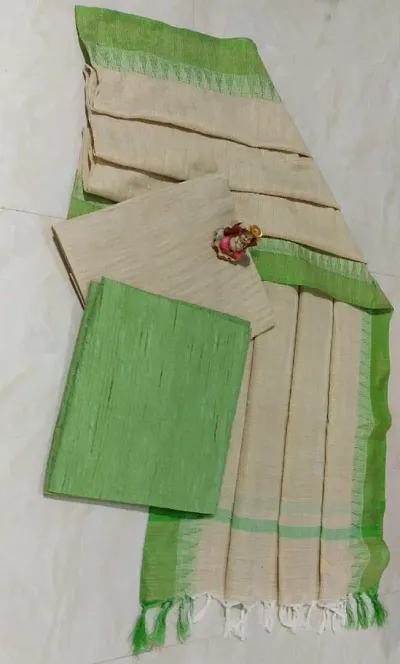 Desi Cotton Khadi Dress Material - 2