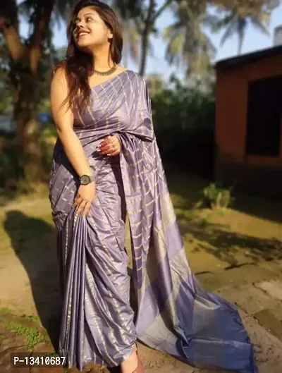 Buy Purple Colour Beautiful Saree With Exclusive Contrast Blouse,party Wear  Saree,wedding Wear Saree,bollywood Style Saree,kanchipura Silk Saree Online  in India - Etsy