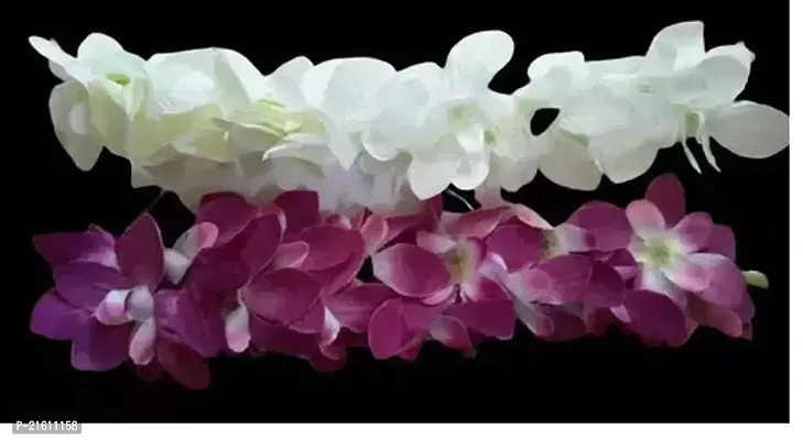 Artificial Jasmine Flower Hair Accessories. Pack Of 2-thumb0