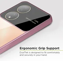 Back Cover for Vivo Y100 Pink Electroplated-thumb2