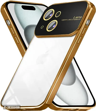 Back Cover for APPLE iPhone 15 Gold Electroplated-thumb0