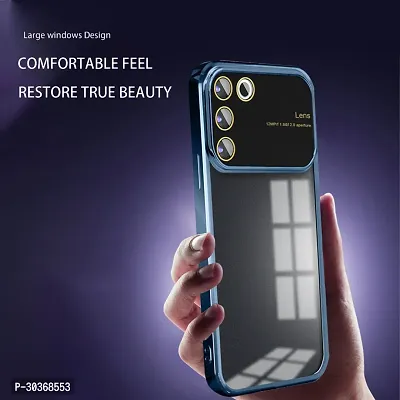 Back Cover for Vivo V27 Pro Blue Electroplated-thumb3