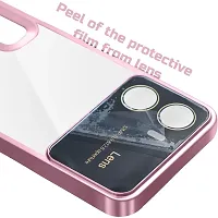 Back Cover for Vivo Y100 Pink Electroplated-thumb3