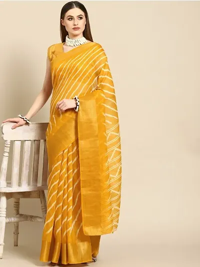 Buy Yellow Leheriya Saree Online – Vasansi Jaipur