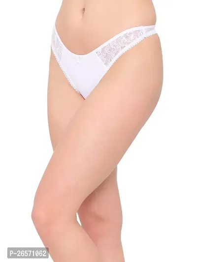 Bhakti SELECTION White Net Innerwears Ladies Hot Transparent Valentine Gift Thong Panty Intimate Wear Romantic Lingerie Honeymoon Surprise-thumb5