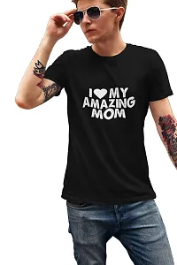 Bhakti SELECTION My Amazing mom - Men's - Printed t - Shirts - for Family Members - Best Gifts for All Occasions-thumb3