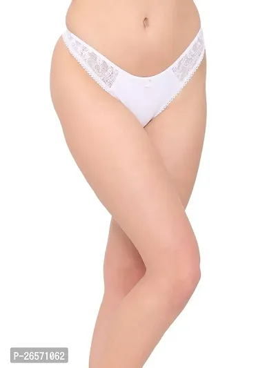 Bhakti SELECTION White Net Innerwears Ladies Hot Transparent Valentine Gift Thong Panty Intimate Wear Romantic Lingerie Honeymoon Surprise-thumb4