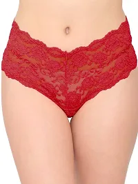 Bhakti SELECTION Red Womens Thongs Cross Strings On Back, Best for Ladies  Women-thumb3