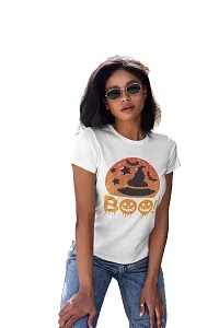 Bhakti SELECTION Boo - Printed Tees for Women's -Designed for Halloween-thumb3