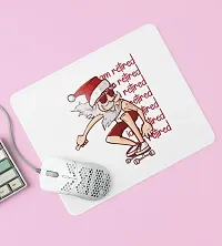 Bhakti SELECTION Skater Santa : Cute Designer Mouse Pad for Kids Best Gift for Secret Santa-thumb4